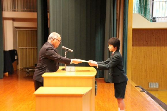 3学期始業式