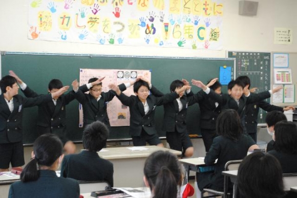 小学校最後の参観日