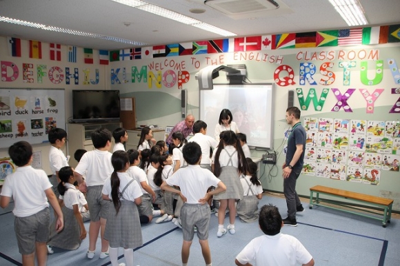 オーストラリアの小学生とSkypeで交流しました