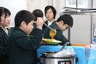 最後の給食