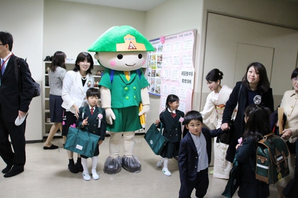 入学式があったよ