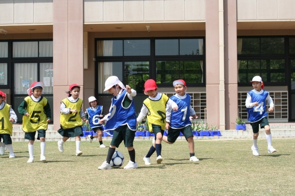 SOCCER WITH FIRST GRADE