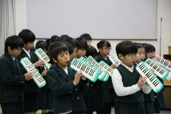 音楽発表会の練習