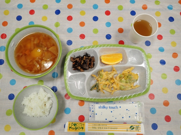 あまくておいしいあったかいも汁