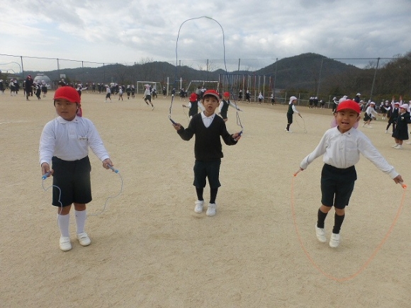 ３学期も元気に頑張っています。