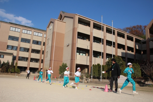 5年生、小学校最後のマラソン大会