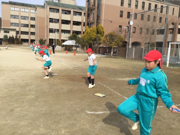 縄跳び大会！