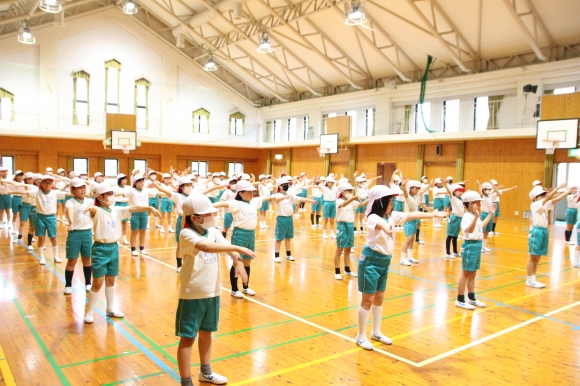 運動会の練習も大詰めです