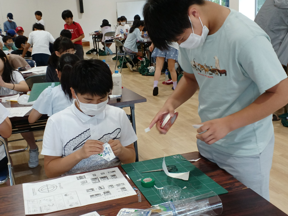 夏合宿　2日目　理科実験