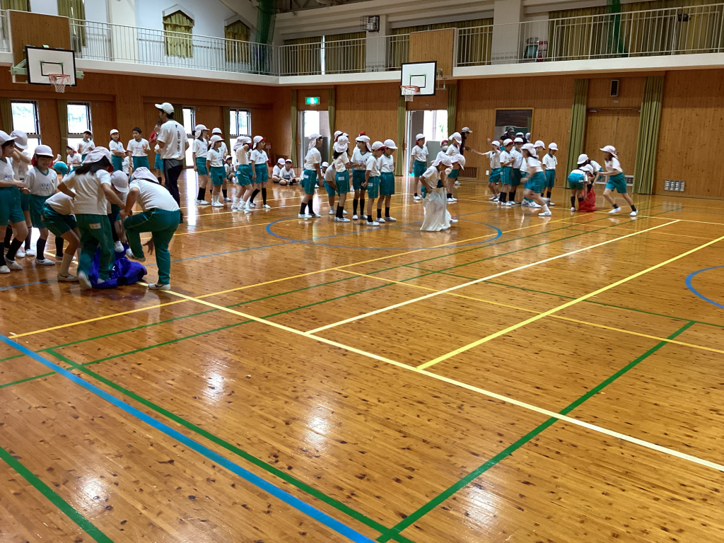 運動会の練習