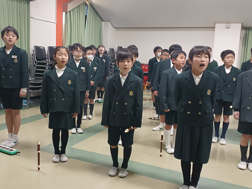 音楽発表会に向けて　いよいよ
