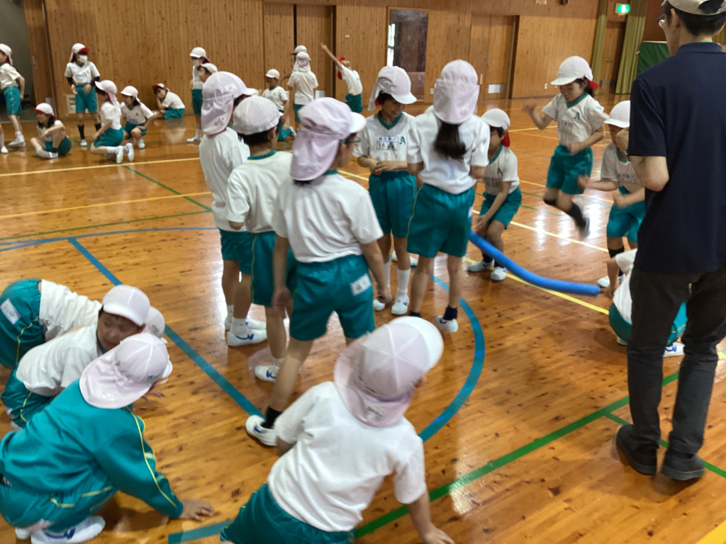 運動会の練習