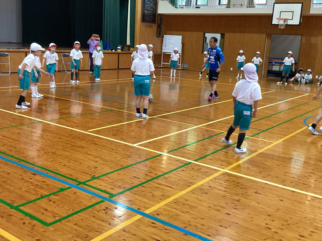 ファジアーノの選手との交流会、