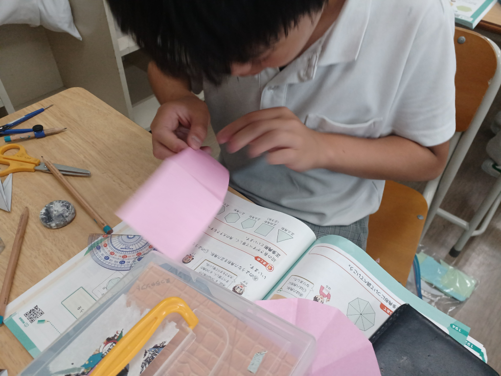 算数「円と正多角形」