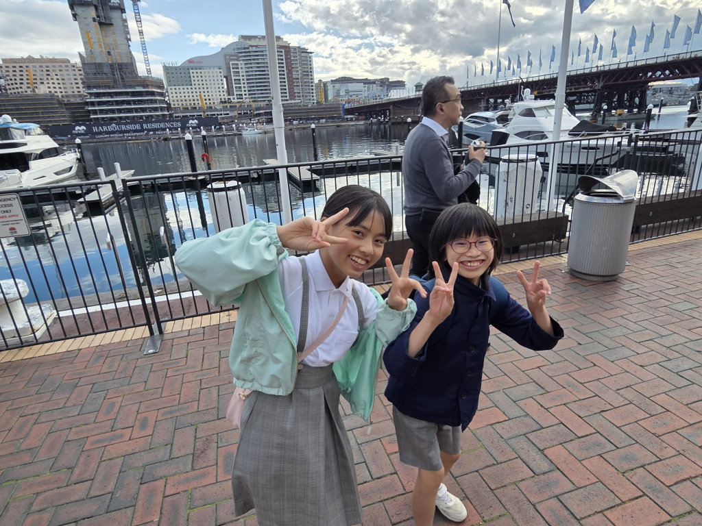 昼食にて