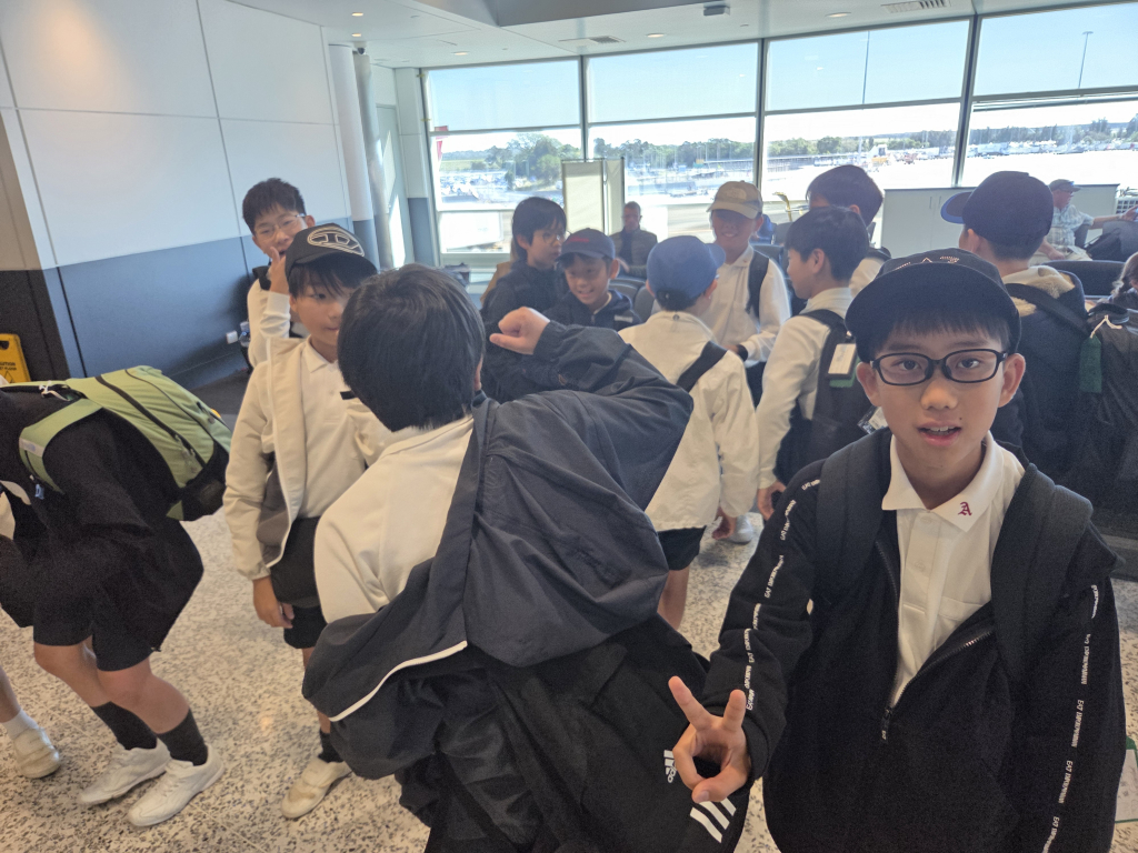ブリスベンに到着