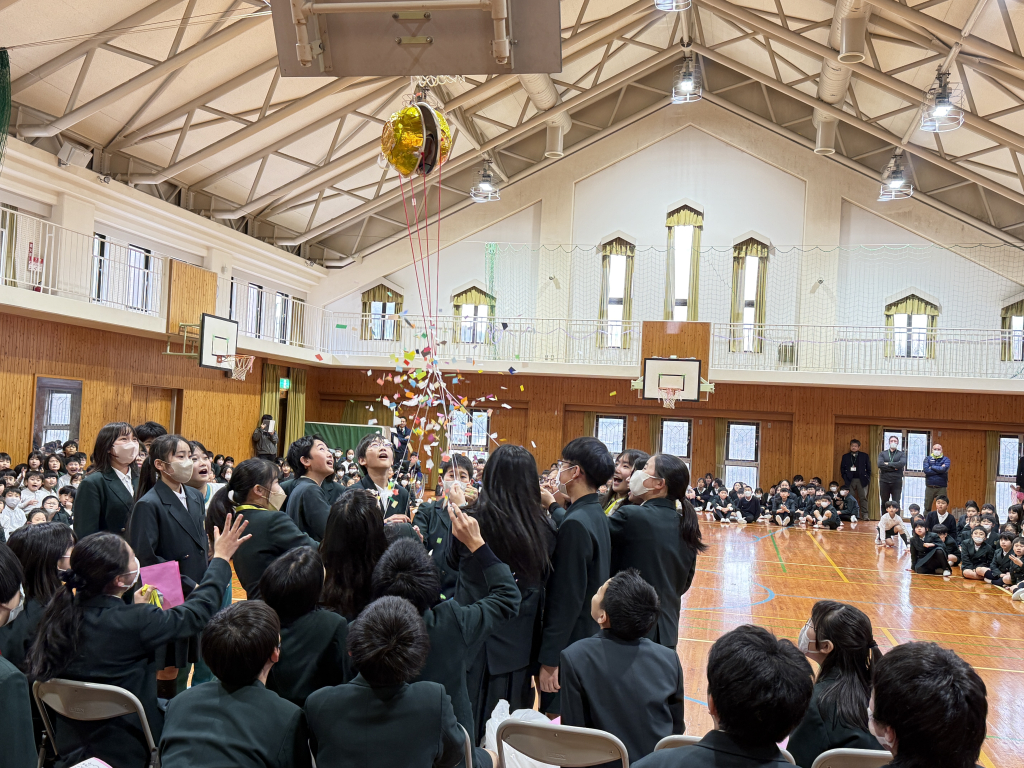 ６年生を送る会