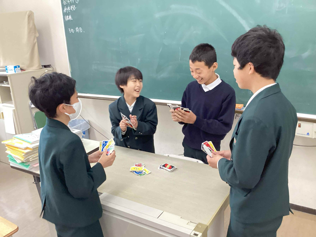 休み時間の様子