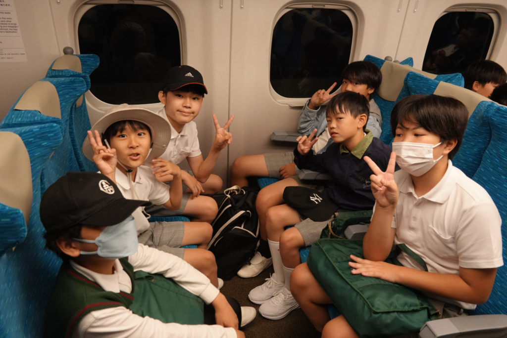 修学旅行　出発