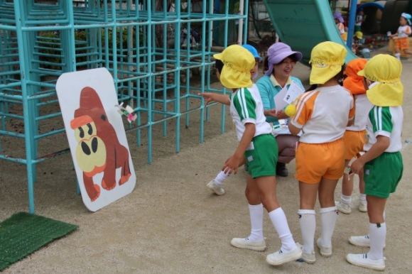 朝日塾小学校の先生と遊ぼう in塾幼