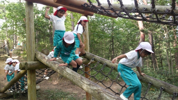 山の学校  森のスタジアム