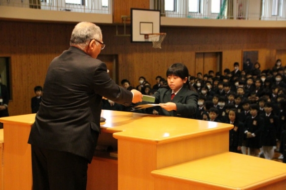 3学期始業式