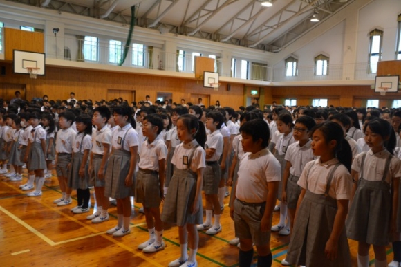 二学期 始業式