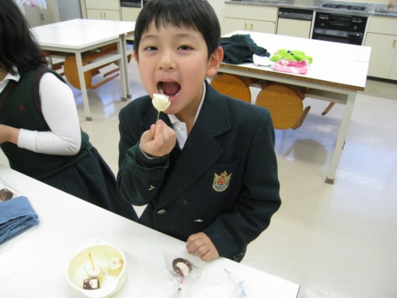 にこにこクラブ　チョコレート作り