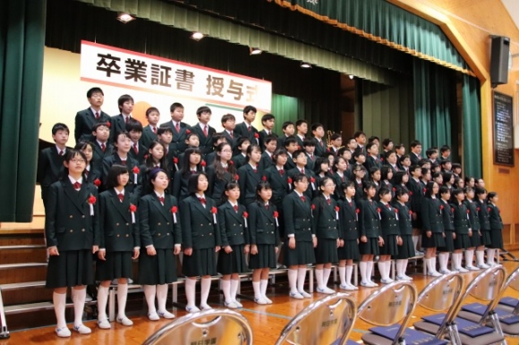 第25回　卒業証書授与式