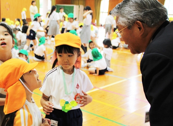 幼稚園との交流