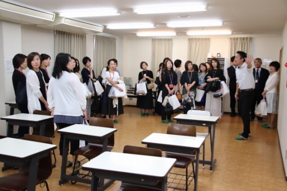 朝日塾中等教育学校見学会