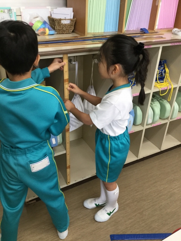 「100cmをこえる長さ」の学習をしました