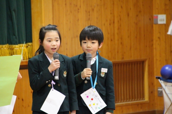 幼稚園との交流会をしました