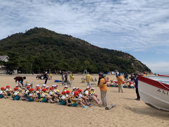 海の学校 1日目 カッター