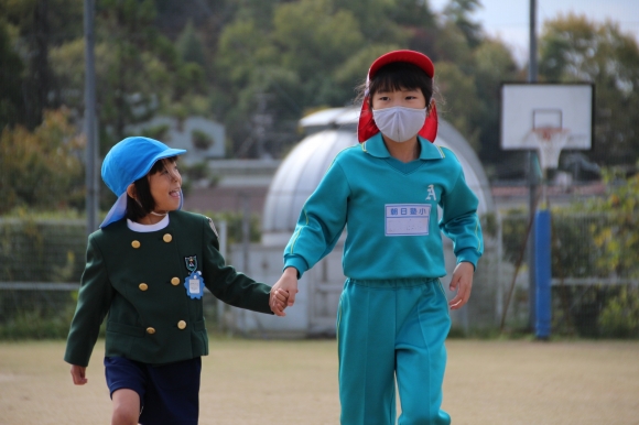 幼稚園との交流会がありました