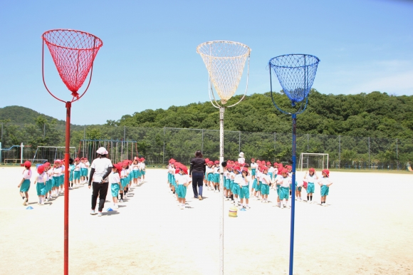 運動会の練習も大詰めです