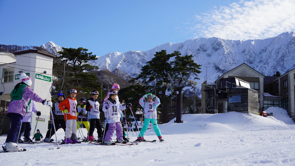 3,4年生スキー合宿初日