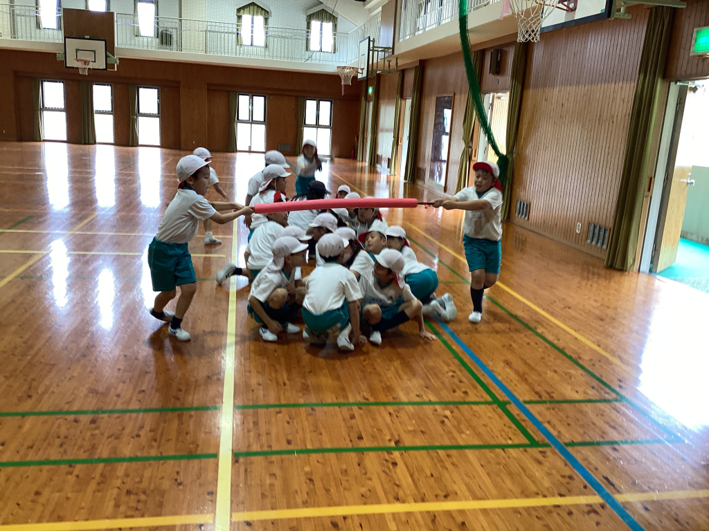 運動会の練習