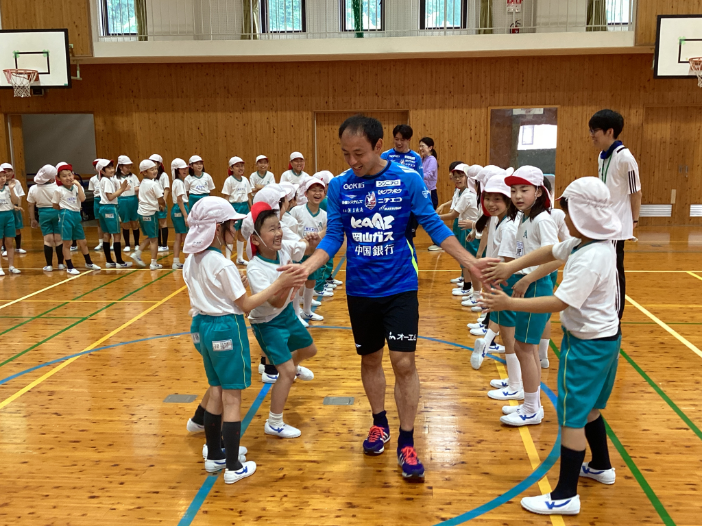 ファジアーノの選手との交流会、