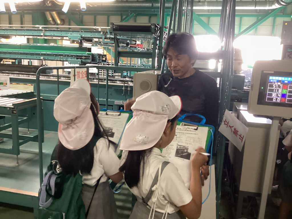 JA岡山中央選果場見学