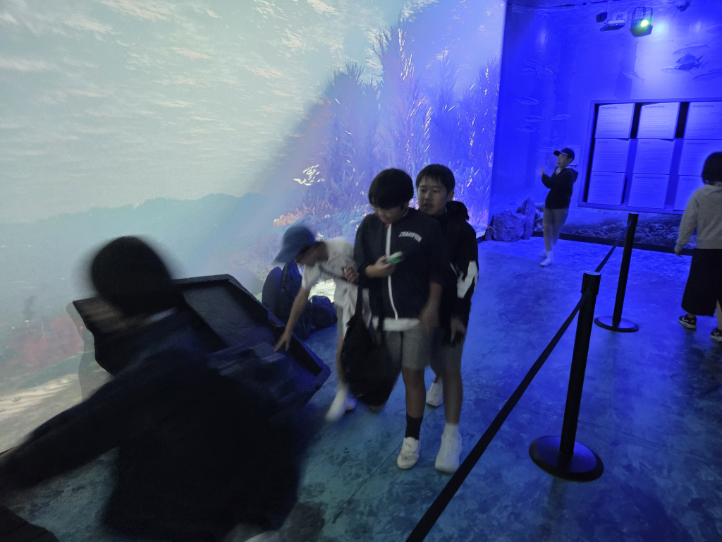 水族館につきました！