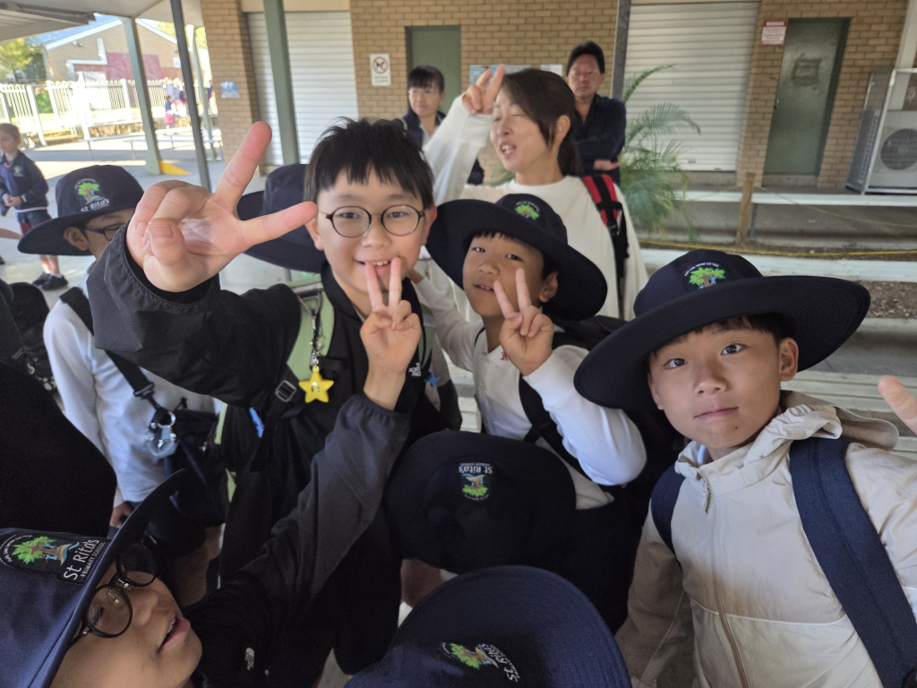 元気に登校