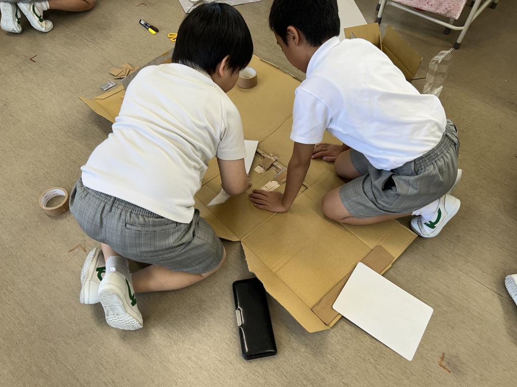 生活科「おもちゃ作り」