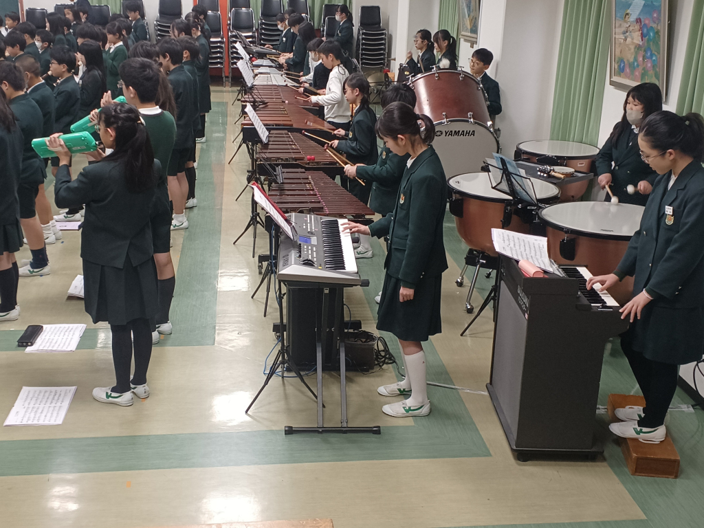 音楽発表会に向けて