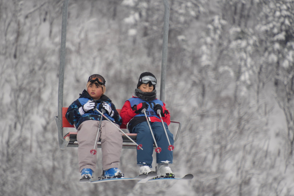 スキー教室最終日