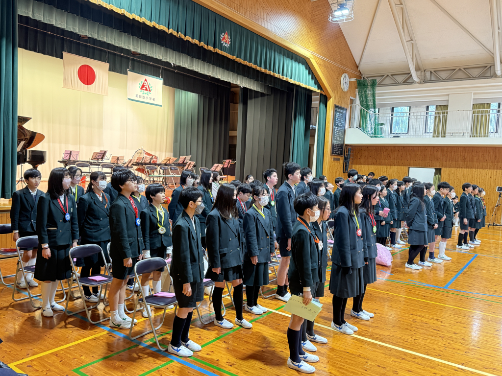 ６年生を送る会