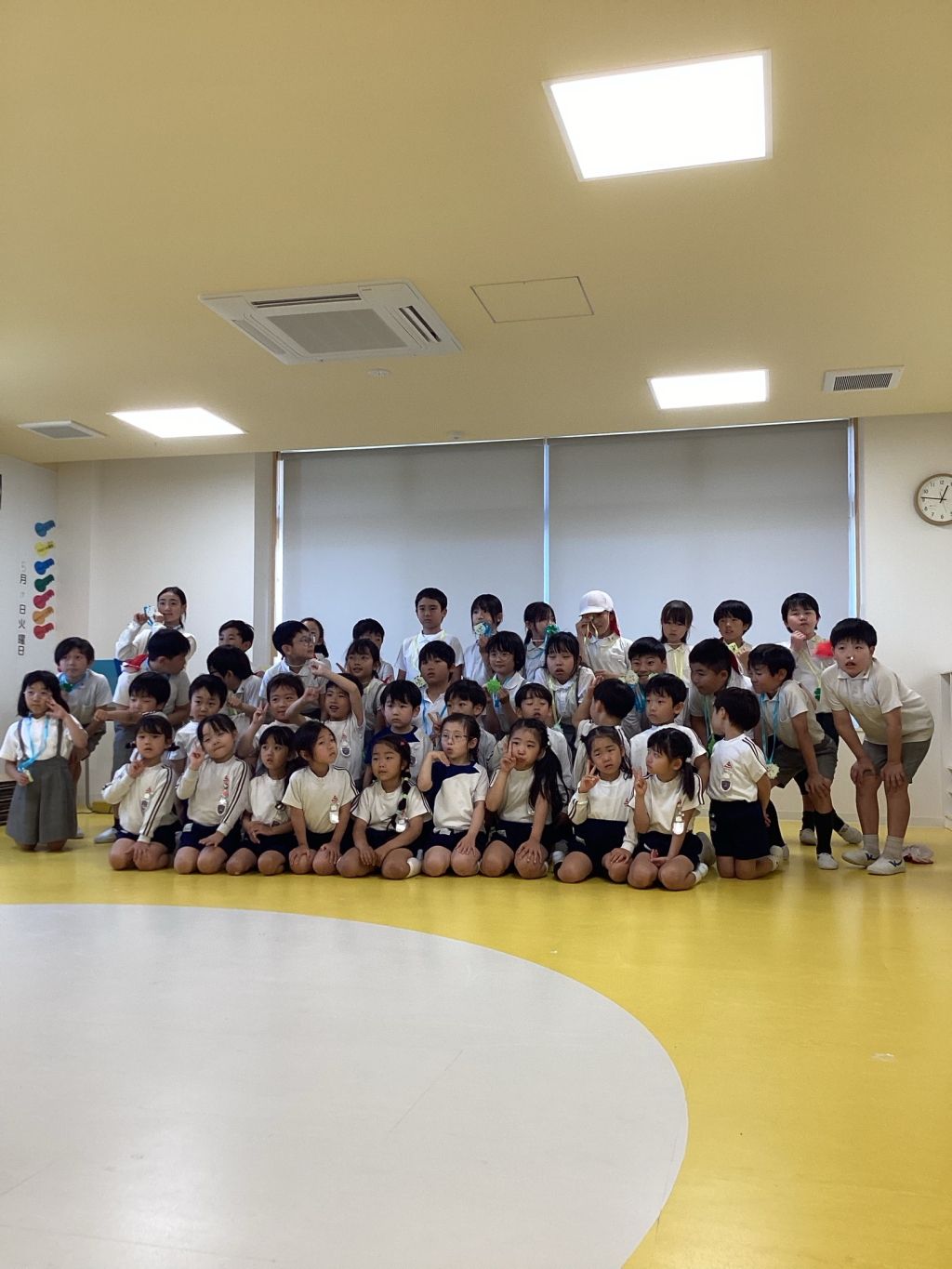 そら組×3年A組 集合写真