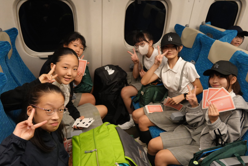 修学旅行　出発