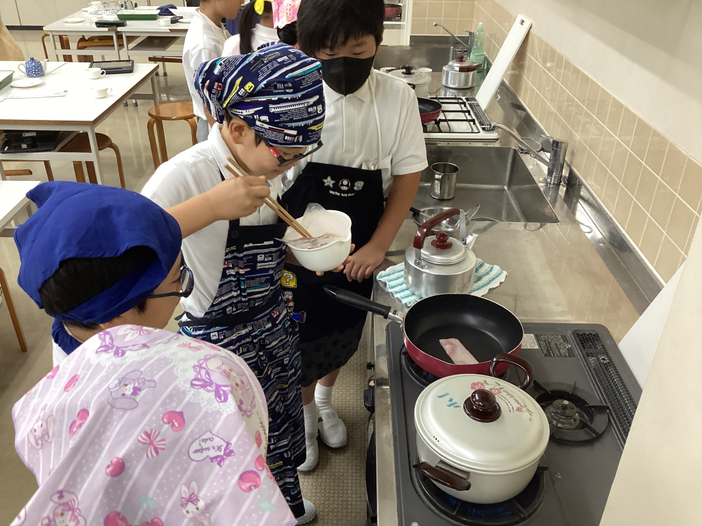 【家庭科】調理実習