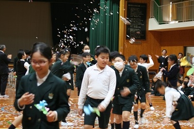 6年生を送る会